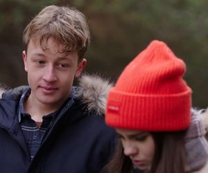 	M jak miłość odc. 1857. Kacper (Bartosz Ziewiec), Basia (Karina Woźniak)