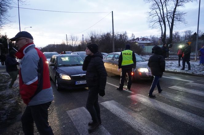 Protest kielczan przeciw budowie S74