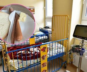 Takiego śmietnika nigdy bym nie podał. Takie śniadanie dostała w szpitalu jego roczna córka