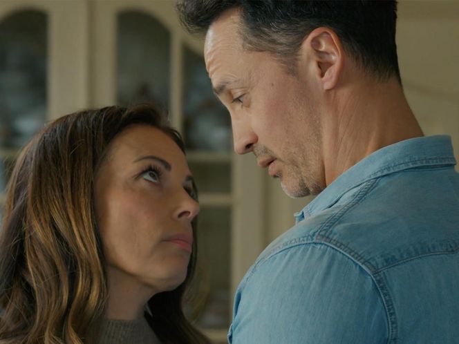 Barwy szczęścia, odcinek 3200: Kasia (Katarzyna Glinka), Mariusz (Rafał Cieszyński) 