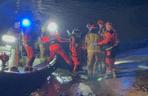Nastolatek spadł z mostu Poniatowskiego. W akcji śmigłowiec LPR i łódź ratunkowa