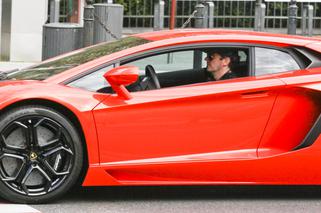 Kuba Wojewódzki w Lamborghini Aventador