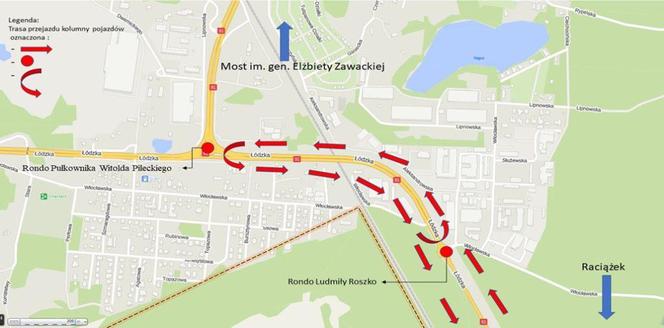 Protest rolników w Toruniu i okolicach. Mapy ze szczegółami