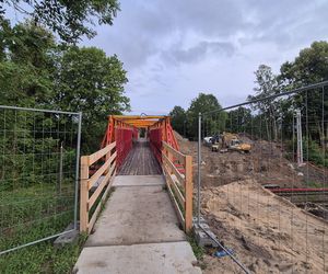 Postępują prace na olsztyńskim Tracku. Powstaje m.in. nowoczesny wiadukt