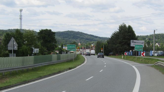 Trasa "zakopianka" i jej okolice