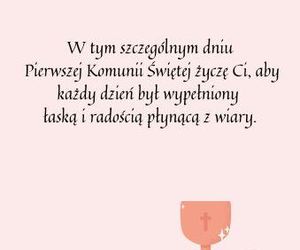 Dedykacja na komunię do książki