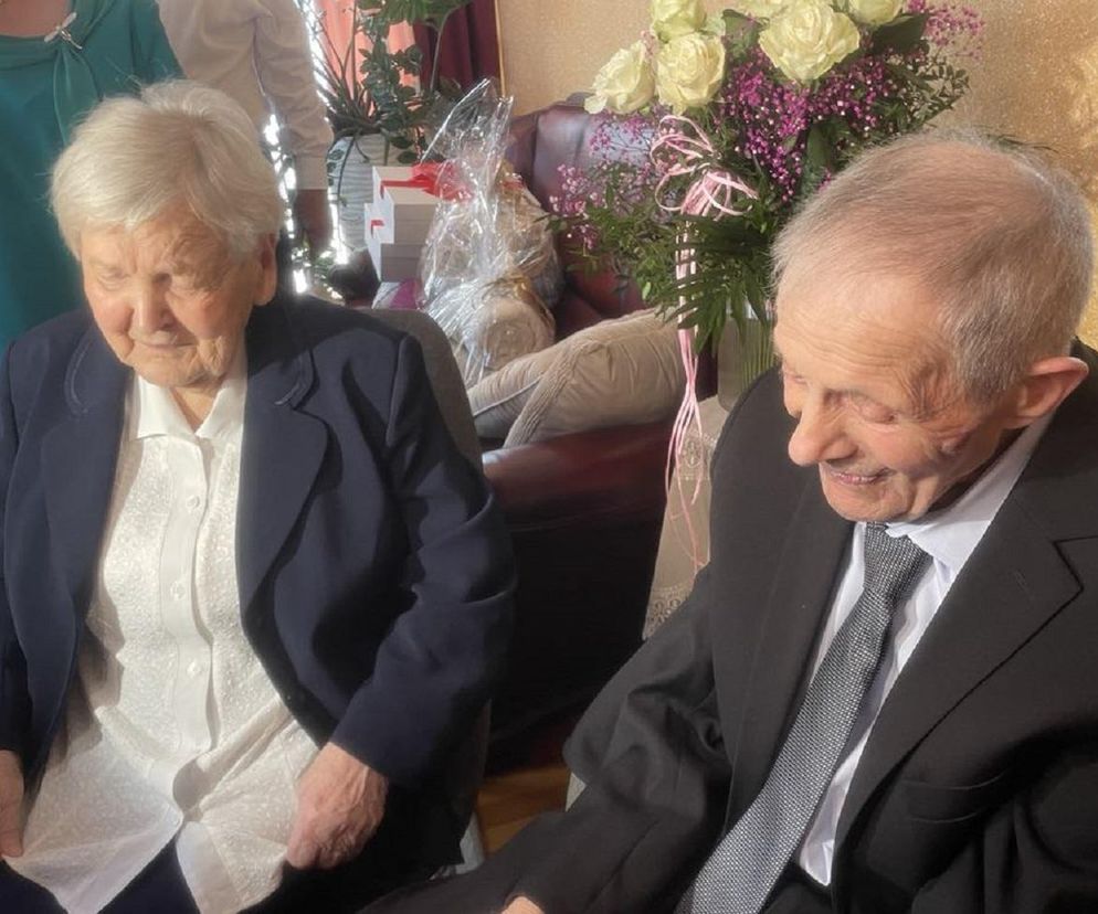 Rekordowa rocznica. 79 lat małżeństwa Wandy i Wacława ze Świętokrzyskiego