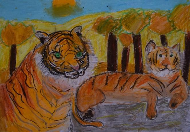 Rozpoznacie te zwierzęta? Namalowały je dzieci na konkurs Zoo Płock [GALERIA]