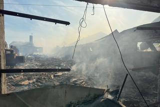 Pożar kurników w Krynicy [20.04.23]