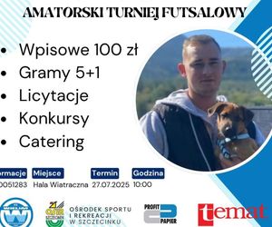 Zagrajmy razem dla Kamila – charytatywny turniej futsalu już 27 lipca!