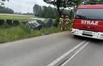 Wypadek na trasie Wizna - Jedwabne pod Łomżą! Jedna osoba trafiła do szpitala