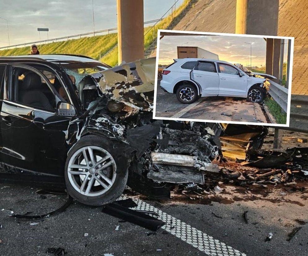 Jechała pod prąd na S8. Zginęła w strasznym wypadku. Tragiczny finał jazdy na drodze ekspresowej
