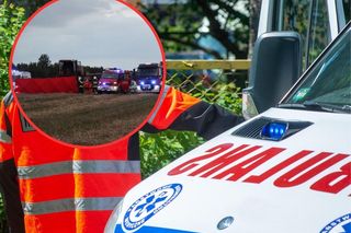 Tragiczny finał żniw. Maszyna kręciła się wokół, znaleziono ciało