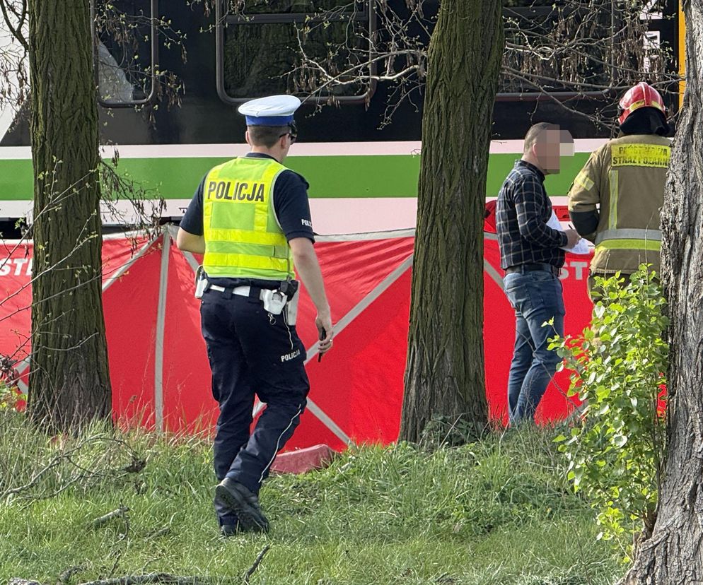 Tragedia w Ząbkach. Nie żyje pieszy. Wtargnął na tory w niedozwolonym miejscu