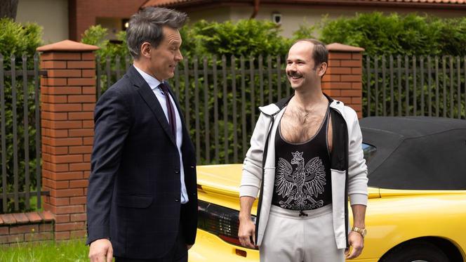 Na dobre i na złe, odcinek 818: Andrzej Falkowicz (Michał Żebrowski), Bolek (Sławomir Zapała)