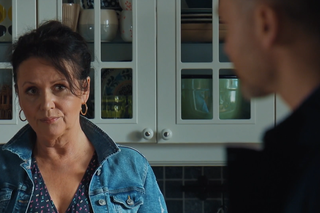 M jak miłość, odcinek 1681: Marysia (Małgorzata Pieńkowska), Andrzej (Krystian Wieczorek)