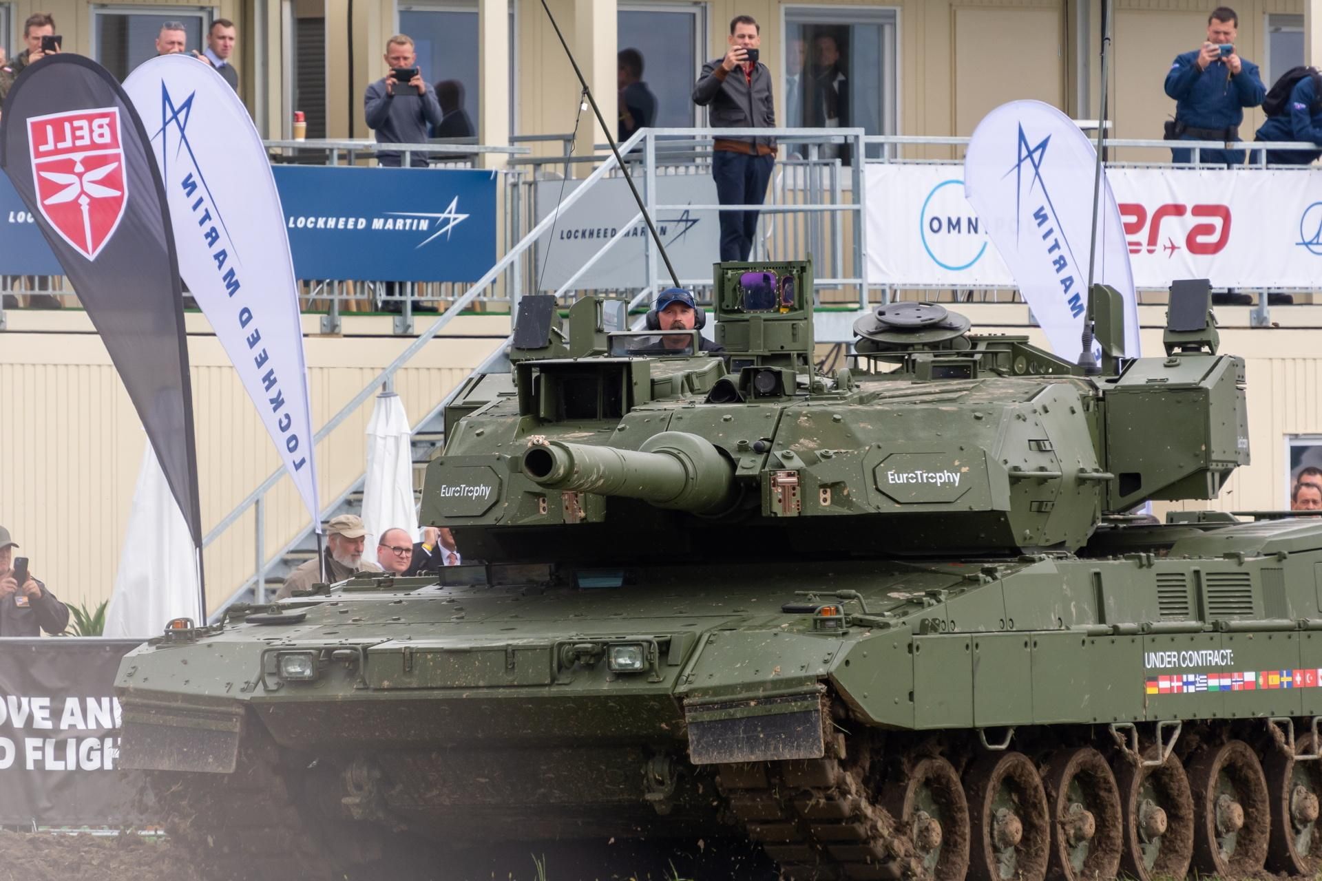 Czeskie czołgi Leopard 2A4