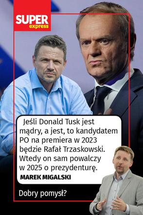 Marek Migalski: Jeśli Donald Tusk jest mądry, a jest, to kandydatem PO na premiera w 2023 będzie Rafał Trzaskowski. Wtedy on sam powalczy w 2025 o prezydenturę.