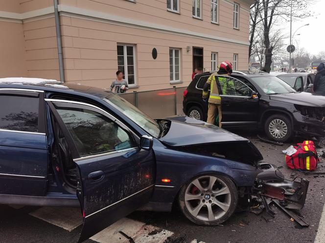 Podkarpackie. Pijany syn policjanta spowodował wypadek [ZDJĘCIA]