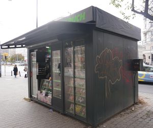 Kioski RUCH-u na ulicach Warszawy