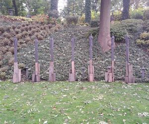 Ogród za kościołem św. Józefa w Krakowie