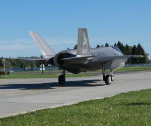 Włoski F-35 w Malborku