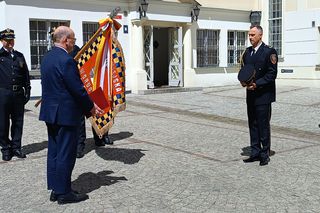 Ślubowanie nowego komendanta Straży Miejskiej w Grudziądzu