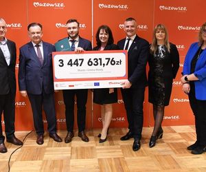 Blisko 3,5 mln na rozbudowę sieci wodno-kanalizacyjnej w gminie Mordy