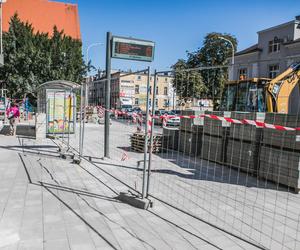 Ostrów. Najpierw zieleń, potem rondo