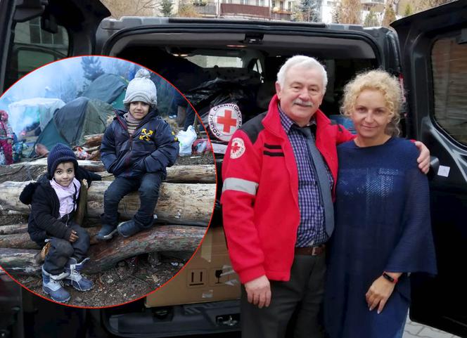 Oddali im swoje ubrania i buty. Na zdjęciu por. Anna Sobieska-Tekien