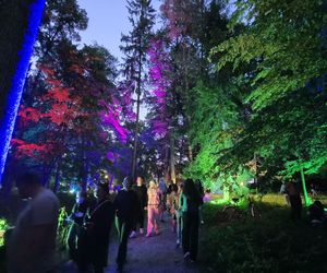 Olsztyn zamienił się w magiczną krainę. Park Świateł przyciągnął tłumy!