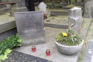 Grób syna Orłosia. Tu zostanie pochowana Teresa Orłoś.