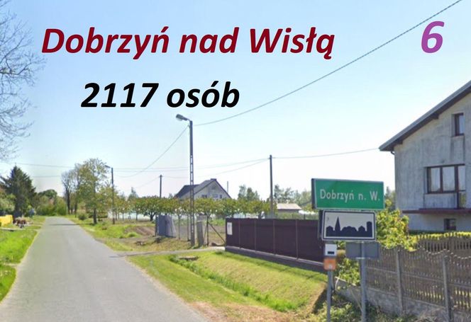 Większość miast w naszym regionie to małe miejscowości, zamieszkane przez kilka tysięcy osób