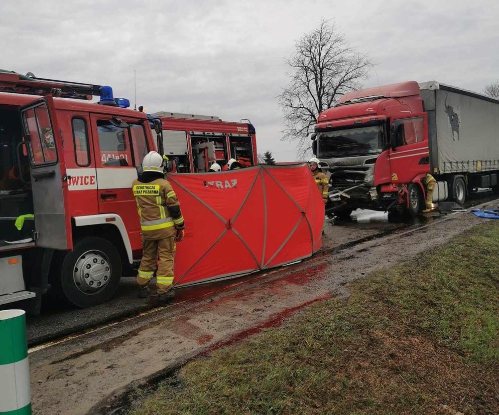 Tragedia w powiecie opatowskim. Dwie osoby zginęły w wypadku na drodze krajowej