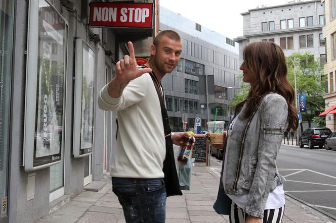 Artur Boruc i Sara Mannei