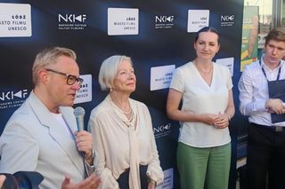 Łódź doceniła Bożenę Dykiel. Aktorka odsłoniła swoją gwiazdę na słynnej Alei Gwiazd [GALERIA] 