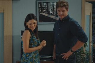 M jak miłość odc. 1774. Iza (Adriana Kalska), Marcin (Mikołaj Roznerski)