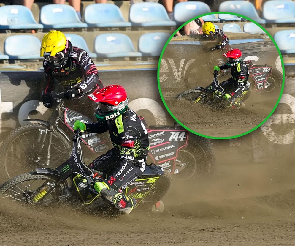 GP Polski w Gorzowie: Zderzenie Martina Vaculika i Kaia Huckenbecka