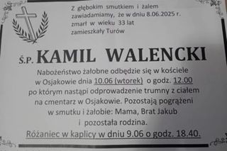 Nie żyje DJ Waluś (Kamil Walencki)