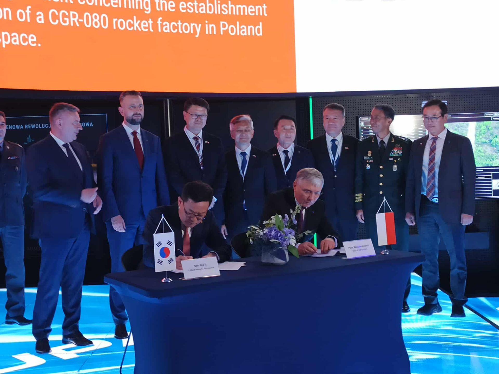 Polska Grupa WB i Hanwha Aerospace zacieśniają współpracę. Fabryka rakiet CGR-080 w Polsce staje się faktem