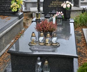 Tak wygląda grób Barbary Skrzypek