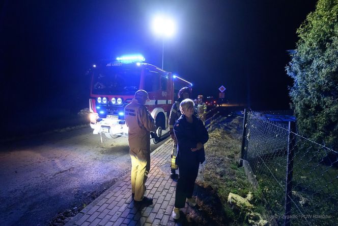  Skutki nawałnic na południu Polski.