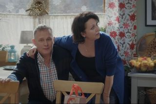 M jak miłość odc. 1857. Marysia (Małgorzata Pieńkowska), Artur Rogowski (Robert Moskwa)