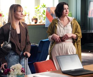 Barwy szczęścia, odcinek 3243: Gosia (Dominika Banaszek), Ola (Michalina Robakiewicz)