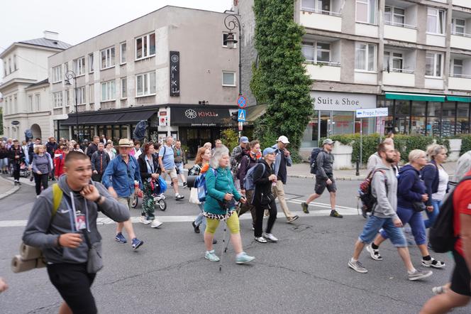 313. Warszawska Pielgrzymka Piesza na Jasną Górę - wymarsz z Warszawy