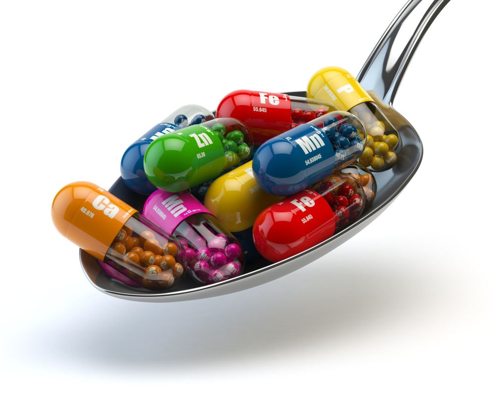 Tabela zalecanych ilości witamin i składników mineralnych w diecie dorosłego człowieka