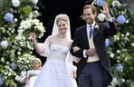 Królewska ceremonia pełna przepychu. Ślubna stylizacja Marii Karoliny podbija światowe media