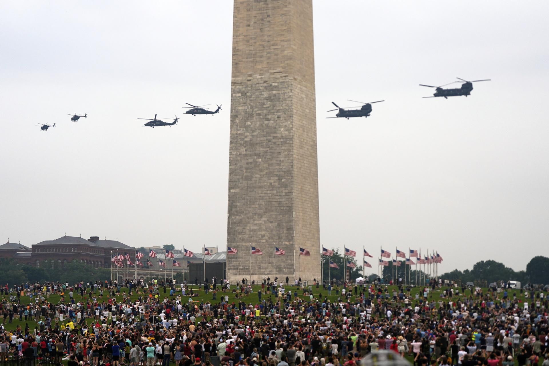 Parada wojskowa w USA
