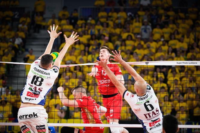 Siatkówka, Zaksa Kędzierzyn, Itas Trentino, Liga Mistrzów, finał Lublana 2022, Kamil Semeniuk