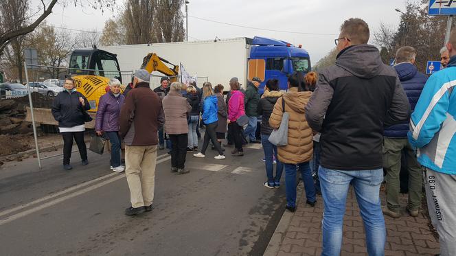 Protest mieszkańców w sosnowieckiej dzielnicy Juliusz